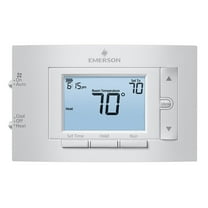 Emerson 1F83C-11PR Conventional (1H/1C) Programmable Thermostat, White CA2
