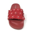 thumbnail image 4 of Victoria K Women's Daisy With Studs Slider Sandals, 4 of 4