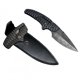 thumbnail image 1 of Cuchillo de hoja fija con hoja de 4" y mango de ABS antideslizante, herramienta for acampar y sobrevivir al aire libre, 1 of 9