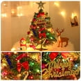 thumbnail image 6 of Amerteer 20"/50cm Tabletop Christmas Tree, Artificial mini Christmas Tree with multicolor String Lights, Star Treetop and Ornaments, Easy assemble, Small Xmas Tree for Table, Desk, Home Decor, 6 of 8