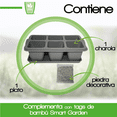 thumbnail image 4 of Charola Moderna rectangular Smart Garden para suculentas Gris, 4 of 6