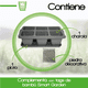 thumbnail image 4 of Charola Moderna rectangular Smart Garden para suculentas Gris, 4 of 6