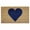 B, variant on Valentine's Day Love Heart Welcome Doormat, 15.75" x 23.62" Washable Red Heart Coir Floor Mat with Non Rubber Backing for Porch Entry Stair Bathroom Wedding Anniversary Home Decor