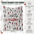thumbnail image 3 of Christmas Gnome Blanket, Premium Ultra Soft Warm Winter Christmas Throw Blanket, Cozy for Couch Sofa Bedroom Festive Holiday Decoration Gift 50 x 60 i, 3 of 5