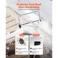 thumbnail image 5 of KFFKFF Snow Roof Rake, 18.5 in Aluminum Blade, 5.2-30 ft Extendable Roof Snow Scraper with Wheels & Slide, Lightweight Tool for Clearing Snow, Leaves, and Debris from Rooftops, 5 of 9