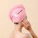 thumbnail image 2 of Toalla de pelo seco de coral, gorro de baño, toalla absorbente gruesa para el cabello, champú, toallita para el cabello, pañuelo para la cabeza, gorro para cabello seco para mujer, 2 of 6