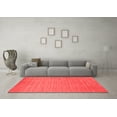 thumbnail image 3 of Ahgly Company Indoor Rectangle Abstract Red Contemporary Area Rugs, 4' x 6', 3 of 4