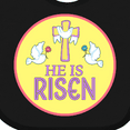thumbnail image 4 of Inktastic He is Risen for Easter Boys or Girls Baby Bib, 4 of 4