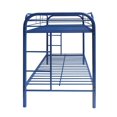 ACME Eclipse Twin Over Twin Metal Bunk Bed, Blue