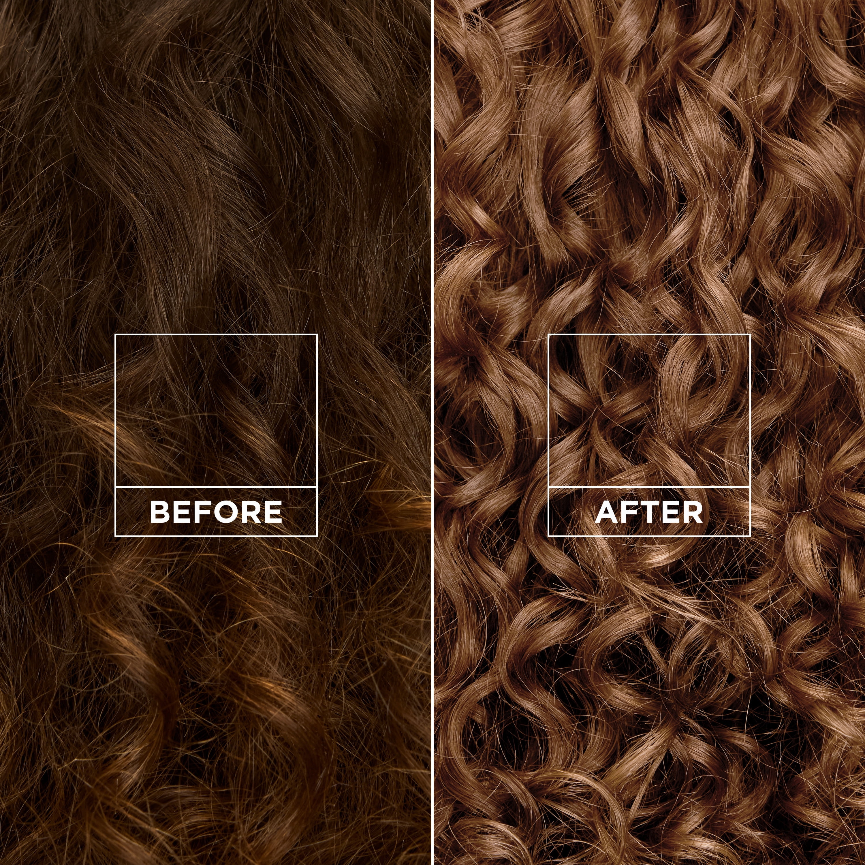 Garnier Nutrisse 0% Ammonia Glossy Curl Nourishing Permanent Hair Color Kit, CR6 Glossy Golden Brown, 1 Kit