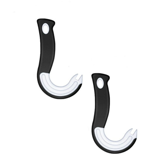 2Pcs 1 Piece Easy Open Ring Pull Can Opener Easy Grip Opener Ring Pull Helper For Ring Pull Tab Cans Tins Bottles Bottle&Can Openers