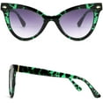 thumbnail image 4 of FEISEDY Cat Eye Sunglasses Fashion Sunglasses Trend Glasses for Men and Women B2563, 4 of 6