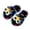 Black-B, variant on Light Up Slippers for Kids - Motion Sensor LED Glowing Cartoon Eyes Shoes with Non Slip Sole for Indoor Outdoor Use Children Funny Gifts