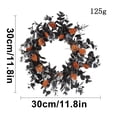 thumbnail image 2 of Corona Navideña JanHm 18 Pulgadas Multicolor Decoraciones de Otoño, 2 of 4