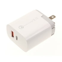 36W Fast Home Charger for Samsung Galaxy A55 5G/A35 5G - 2-Port USB Type-C Port Travel Wall Power