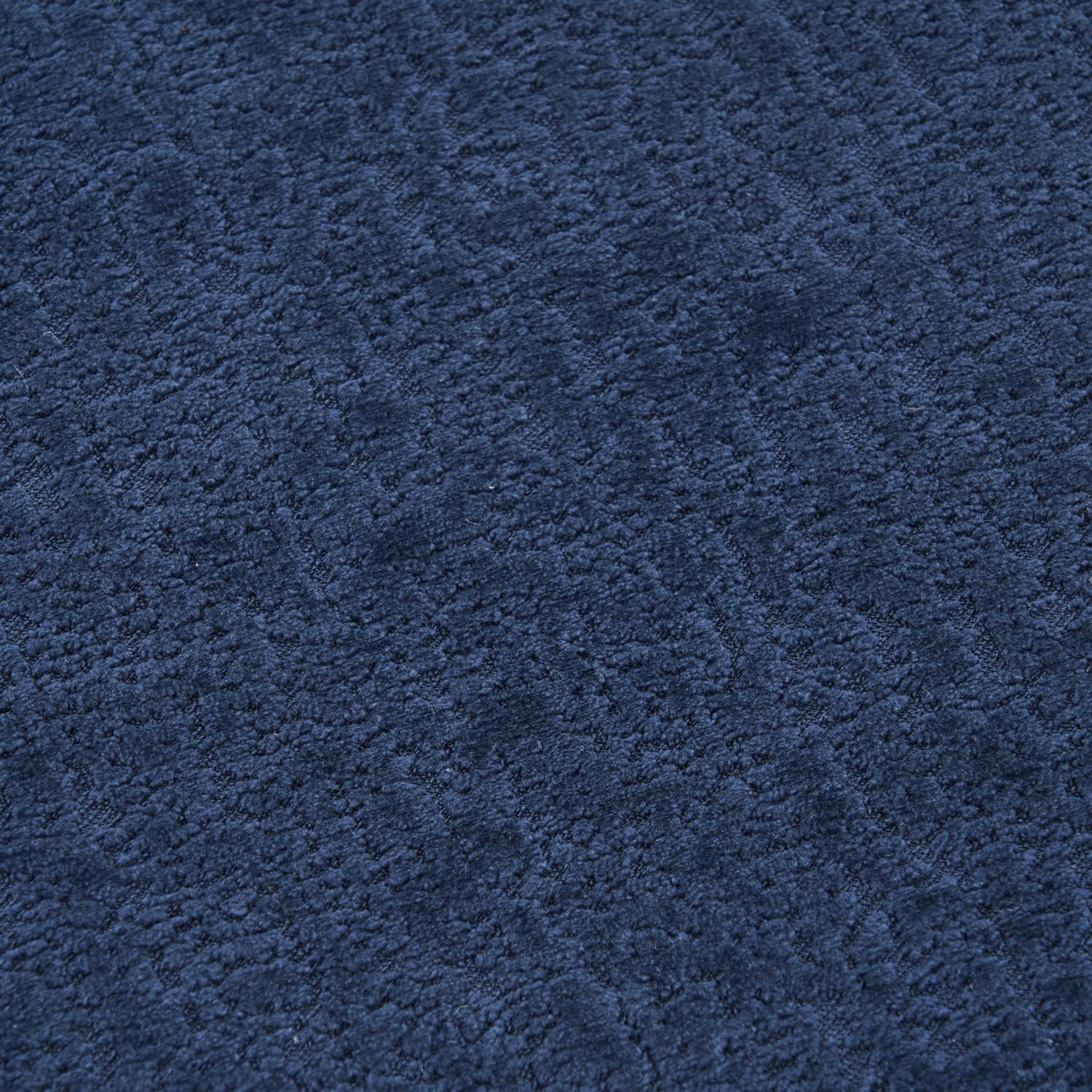 Demi Bonn 98" Cozy L-Shape Sectional Sofa with Curved Chaise, High-Density Foam, Chenille Modular Couch for Living Room, Supports 900 lbs, Blue