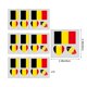 thumbnail image 3 of Uuiauoio 10 pcs Temporary Football Tattoo Stickers Set of 10 for Match Party Fan Celebration Face Body Art Decoration Sport Themed Supplies, 3 of 6