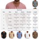thumbnail image 5 of Eres Más Que una Camisa de Puntuación de Prueba Casual de Color Sólido con Cuello en V de los Hombres, Blusa de Manga Corta de Bolsillo de Botón para Uso Diario, 5 of 5