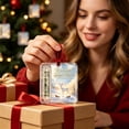 thumbnail image 5 of FeiBiQiuBi Christmas Cash Gift Ornament, Acrylic Christmas Money Holder for Cash, Funny Holiday Xmas Tree Hanging Ornaments Decor, Gifting Cash Birthday Graduation Back to School Gifts, 5 of 6