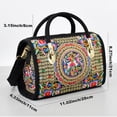 thumbnail image 2 of ¡Campaña con descuento!Bolso de hombro con borlas bordadas, bolso de lona informal, bolso cruzado, mano de obra Superior, 2 of 6