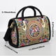 thumbnail image 2 of Price Drop Embroidered Tassels Tote Shoulder Bag Casual Canvas Bag Crossbody Bag Handbag Superior Workmanship, 2 of 6
