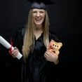 thumbnail image 5 of Moocorvic Graduation Bear Class of 2025 Graduation Plush Bear Gift Kindergarten Stuffed Animal Doll Graduation Gifts for Her 7.1 Inch, 5 of 7
