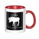 thumbnail image 1 of Taza de café de cerámica de Alaska The Last Frontier de 11 oz, tazas clásicas para beber con asa para la oficina y el hogar, 1 of 5