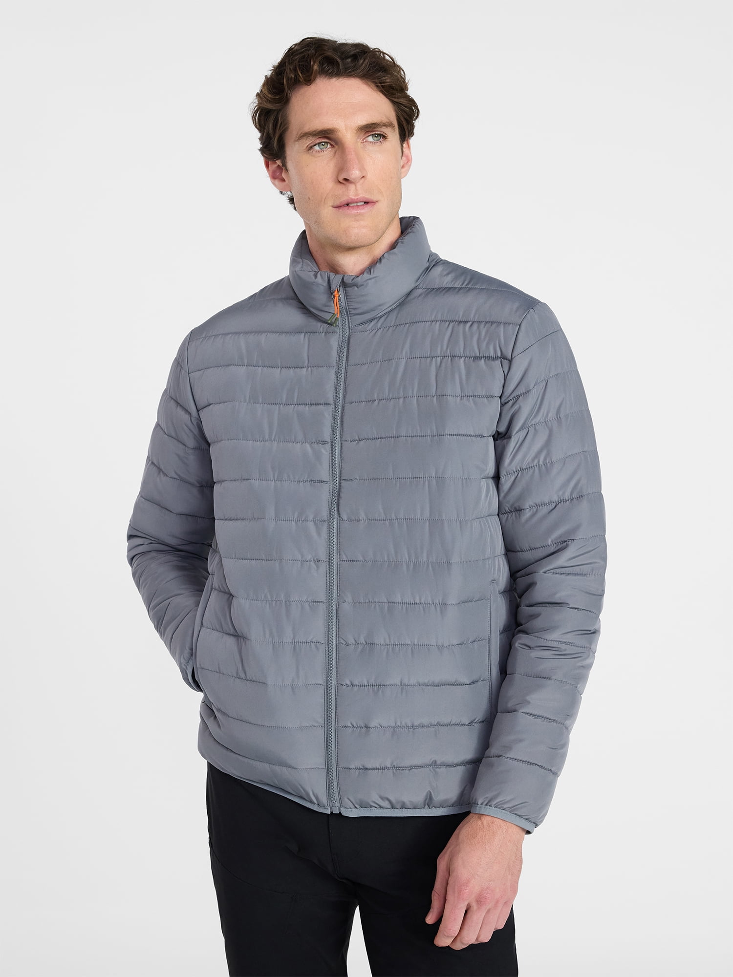 Ozark Trail Men's and Big Men's Puffer Jacket, Sizes S-3XL