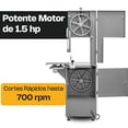 thumbnail image 2 of Sierra Carnicera Cinta Rhino Corte 295 cm Motor 1.5 hp SICA-295, 2 of 6