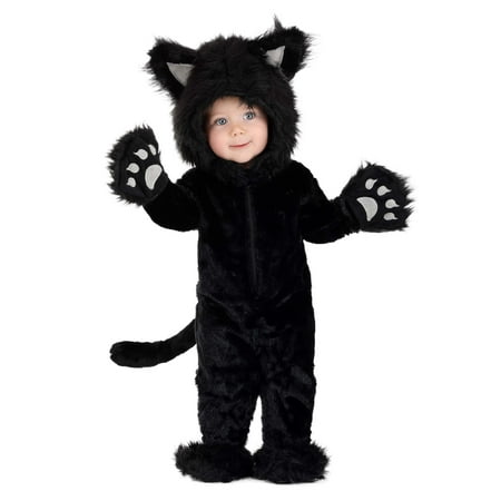 Infant Premium Black Cat Costume Walmart