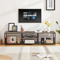 thumbnail image 2 of TV Stand with Power Outlets for Televisions up to Media Entertainment Center with Charging Station 3-Tier Open Storage Shelves with Metal Frame for Living Room/Bedroom, 2 of 18