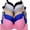 6672-3-hook, variant on 6 Pieces Full Cup Embroidery Demi Plain/Lace Push Up B/C Bra (38B)