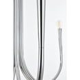 thumbnail image 6 of Living District Layne 30" 6-Light Transitional Metal Chandelier in Chrome, 6 of 9