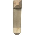 thumbnail image 2 of Ekena Millwork 4"W x 14"D x 18"H Traditional Craftsman Rough Sawn Bracket, Douglas Fir, 2 of 4