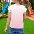 thumbnail image 6 of Summer Clearance Holiday Deals 2025! QTOCIO Toddler Girl Clothes, Summer Girls Shirts, Printed Fashion Children's Round Neck Short Sleeve School Blouse Printed T-shirt Shirt, Pink, 9 Years, 6 of 7