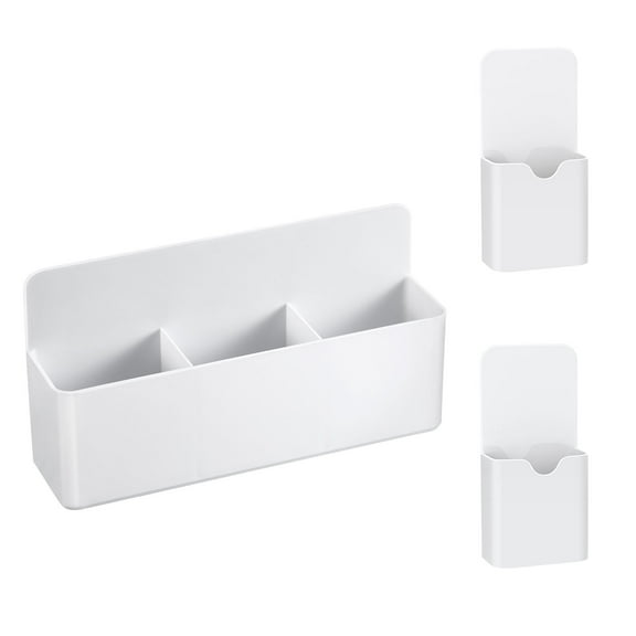 MoKo 3 Pack Magnetic Dry Erase Marker Holder for Whiteboard Fridge Locker Classroom & Office Organizer