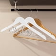thumbnail image 3 of Metal Clothes Hangers Silver Simple Style Bridal Dress Rack 1 Set, 3 of 8