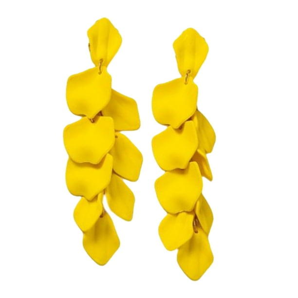 Pendientes colgantes Sonducket 2 uds moda geométrica chica acrílico colorido