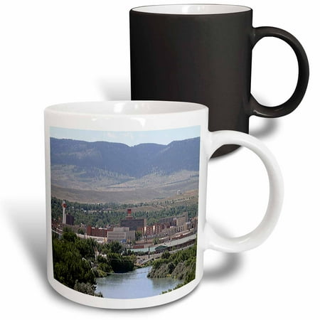 3drose, Casper Wyoming Skyline, 11oz Magic Transforming Mug