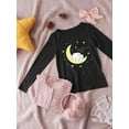 thumbnail image 3 of Sweet Dreams, Baby Elephant Long Sleeve Toddler -Image by Shutterstock,  5 Toddler, 3 of 4