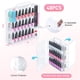 thumbnail image 3 of Beloving Organizador de esmalte de uñas, 48 ​​botellas transparente con divisor ajustable, almacenamiento de esmalte de uñas de gel, organizador de esmalte de uñas de doble cara para exhibición de alm, 3 of 5