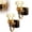 Gold-2pcs, variant on Flower Candle LED Vintage Plug in Night Light - Retro Decorative Plug Into Wall Nightlight, Warm Soft Night Lamp for Bedroom, Bathroom, Hallway & Indoor Home Decoration (Gold-2pcs)