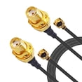 thumbnail image 2 of onelinkmore Conector RF Cable Pigtail Cable SMA Hembra Bulkhead a U.FL, 2 of 2