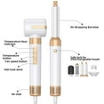 thumbnail image 4 of 7 in 1 Multifunctional Styler Curler Automatic Curling Hair Dryer 1400W Powerful Hair Straightener Set US Plug, 4 of 8