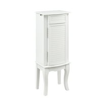Powell Adamson Jewelry Armoire, White
