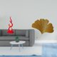 thumbnail image 2 of Figura Abstracta De Resina Con Forma De Llama Y Hojas De Ginkgo De Hierro Forjado, Escultura De Pared, Adorno Artesanal Moderno Para Oficina, Sala De Estar, Hotel, Comedor, Restaurante, Casa De, 2 of 8