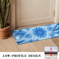 thumbnail image 3 of Blue Burst Pattern Door Rugs,Washable Non Slip Door Mats Indoor,Decorative Door Mats,Entry Mat Indoor for Entrance,Bedroom,Kitchen,Bathroom,16"x47", 3 of 6