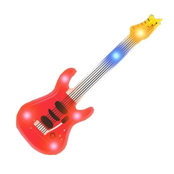 Blinkee 1965000 Red Guitar Flashing Body Light Lapel Pins
