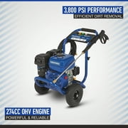 Powerhorse Gas Cold Water Pressure Washer, 3800 PSI, 3.6 GPM