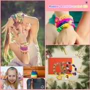 2500+ Rubber Band Bracelet Kit, Meafeng 32 Colors Loom Bracelet Kit, Friendship Bracelet Making Kit for Girls 8-12, Craft Gift for Girls Creativity
